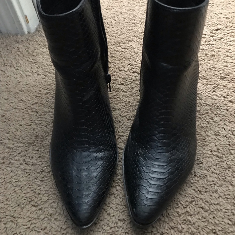 Black booties